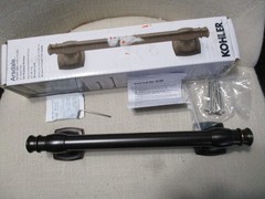 KOHLER – 9 in. Grab Assist Bar – Arsdale K-R27237-2BZ – Oil Rubbed Bronze 300Lb