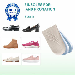 Corrective Insoles for Supination and Pronation, 3 0.5 Cm, 1.1 Apricot