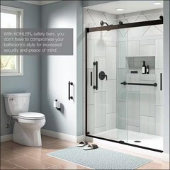 KOHLER Carmichael 16 in. Grab Bar in Oil-Rubbed Bronze K-R27235-2BZ