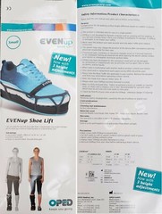 EVENUP Medical Shoe Lift Balancer Walker Boot Leveler Walking Pad Procare USA