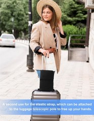 Portable Travel Seat Cushion – Foldable Comfort Pad for Airplane, Office, Stadiu