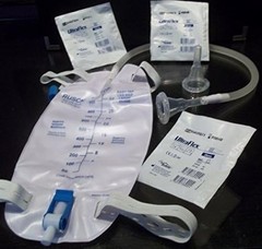 Complete 1-Week Urinary Incontinence Kit: 7 Self-Seal Catheters + Leg Bag 1000ml