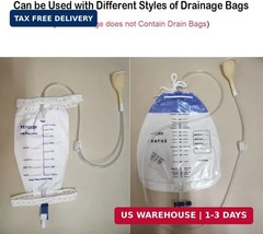 30 Pack Urinal Bag Male External Catheter Self Adhering Male External Condom Cat