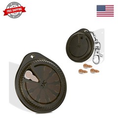 Rotatable LR41 Size 312 Hearing Aid Battery Case,Slim Portable Hearing Aid Ba…