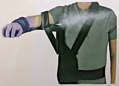 Dr Medical Shoulder/arm Abduction System SS-154 Universal Brace Black New