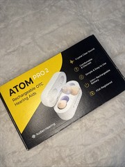 Audien ATOM PRO 2 Wireless Rechargeable OTC Hearing Aid Free Shipping A37