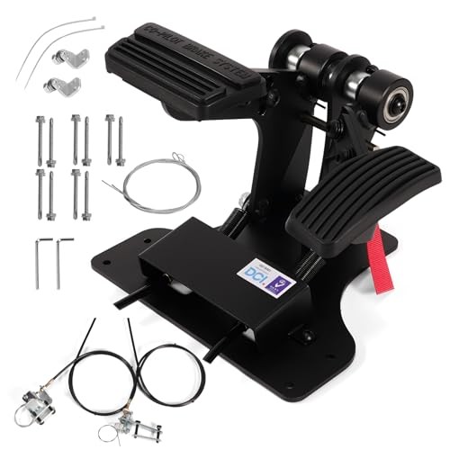 Universal Passenger Side Dual Control Gas and Brake Pedal, Right Hand Drive