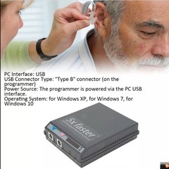 Hipro2 Digital Black Hearing Aids Programmer Programming Machine Universal USB