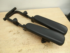 PAIR Armrests & Pads for Drive Titan AXS, LTE, Cobalt Renegade Medalist Catalina