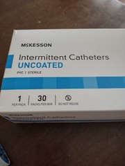 New 150 Male 5 Boxes Mc Kesson 16-M164 Straight Tip 14 Fr 16 In Cathiter