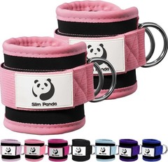 Neoprene Ankle Straps with Double D-Rings for Effortless Gym Sessions