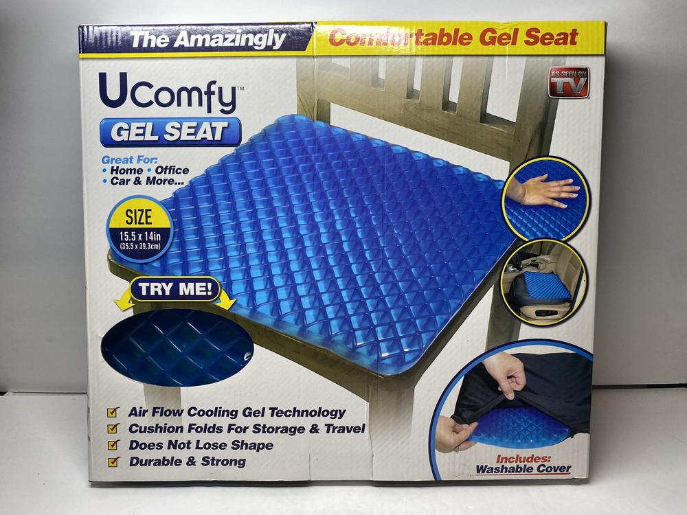 Ucomfy Gel Seat • Size 15.5 x 14 In