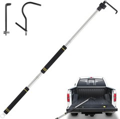 Versatile 34-70in Truck Cargo Grabber Tool – Stainless Steel & Wear-Resistant