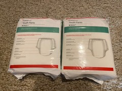 Cardinal Health Youth Pants Wings Unisex S/M (17 Count) 38-65 Lbs/ Package.
