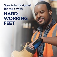 Dr. Scholl’s Work All-Day Superior Comfort Insoles 1 Pair (Pack of 2), Black