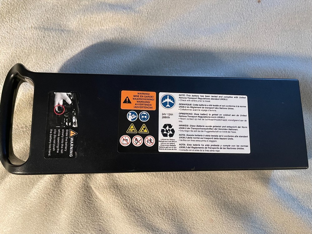 Pride Mobility Jazzy Carbon Electric Wheelchair Battery C629-A2-7S4P 24V 288Wh