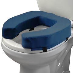 Lunderg Padded Seat Riser 3 inches. Universal Fit – FIRM High-Density Foam Blue
