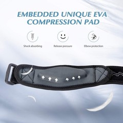 Breathable Elbow Support Strap – Pain Relief for Tennis, Golf & Weightlifting