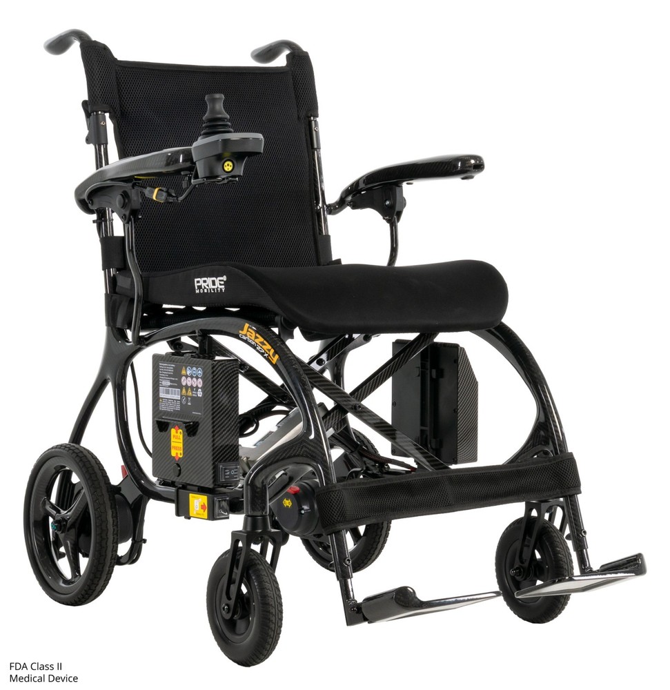 Pride Mobility Jazzy Carbon 27X Ultra Light Folding Power Wheelchair