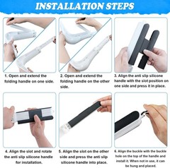 Mattress Lifter Tool, Ergonomic Under Mattress Wedge Elevator for Changing Sh…