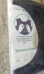 AngelSense Sensory Friendly Compression Undershirt Sleeveless Adult S Gray 2pk