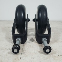 PAIR Caster Wheel & Fork Assy Ki Mobility Focus CR Tilt in Space Wheelchair 5”