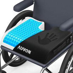 Gel Wheelchair Seat Cushion, Waterproof Cover, Pressure Sore & Ulcer | Ergonomic