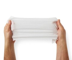 400ct Medline FitRight Aloe Personal Wipes Unscented w/Flip Top 400Ct MSC263954H