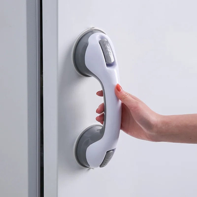 1/2 pcs Shower Safety Handle Vacuum Suction Grab Bar for Bathroom Toilet