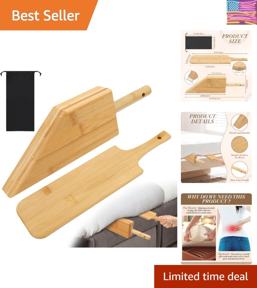 Bed Sheet Tucker Tool for Changing Sheets, Bed Making Assist with Storage