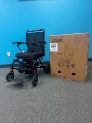 Pride Mobility Jazzy Carbon 27 Folding Light Power Chair 300lb Cap. – Open Box
