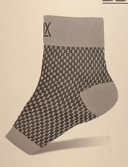 Lot of 5 – SB SOX Compression Foot Sleeves Men & Women Pain Relief Size XL – NEW
