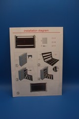 Stainless Steel w/water resistant wood Folding Shower Chair with Back New