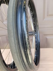 24″ Wheelchair Wheels W/ The Natural Fit Lt For Quickie Tilite Ki Mobility Rims