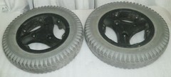 POWER WHEELCHAIR SOLID WHEEL PRIMO POWERTRAX 3.00-8 FAIR CONDITION AS PICTURE