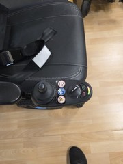 Pride Jazzy EVO 613 Power 6 Wheel Drive 300lbs Cap Joystick Battery Headrest NEW
