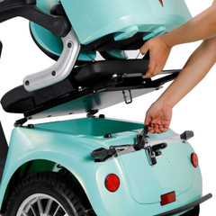 Heavy Duty 4-Wheel Mobility Scooter 31 Miles 3-Speed 800W 500lb Capacity Seniors