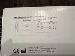 New 50A10 OttoBock – Medium Size OMO IMMOBIL ROTATION 50A11 Shoulder Joint Brace