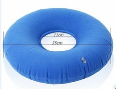 New Inflatable Vinyl Ring Round Seat Cushion Medical Hemorrhoid Pillow Donut B