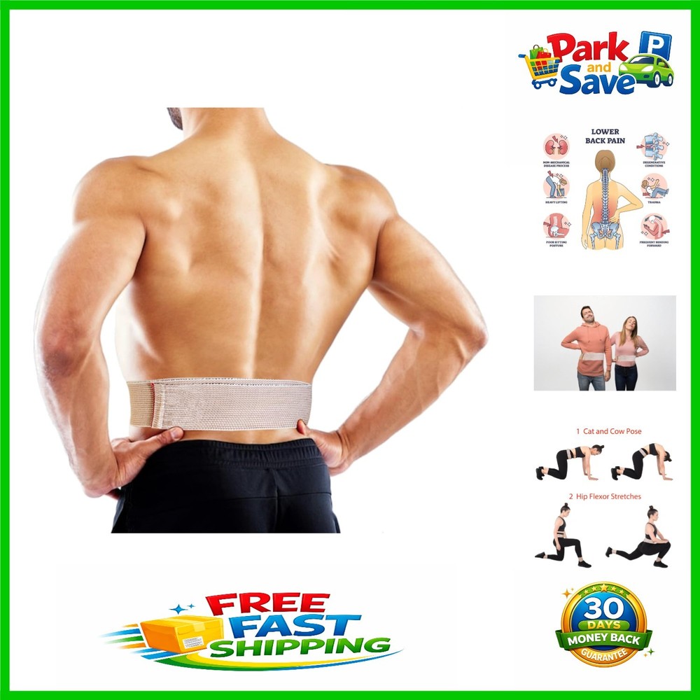 Adjustable Elastic Bandage Wrap for Hip & Waist – Pain Relief & Recovery, 7.5cm