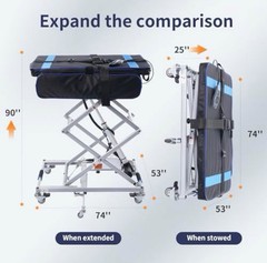 Lightweight rechargeable mini lift.Transfers wheelchair,scooter into the trunk