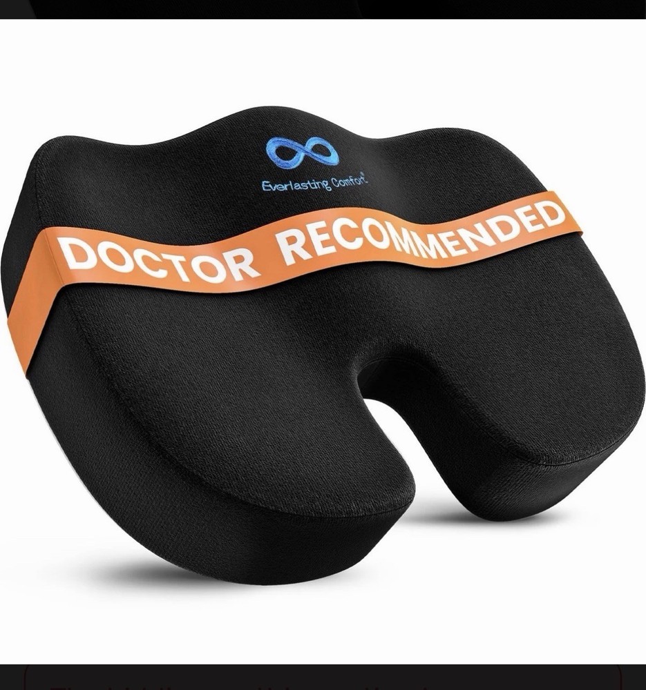 Everlasting Comfort Doctor Recommended Memory Foam Seat Cushion Never used