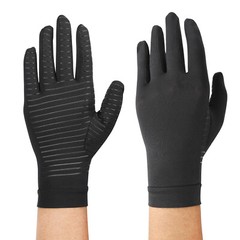 1/2/3/5/10Pairs Compression Full Finger Gloves Hand Wrist Support Glove Black US