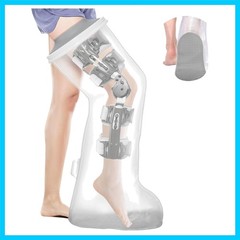 Waterproof Extra Wide Full Leg Cast Cover for Shower After Knee Surgery with …