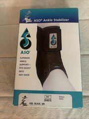 Med Spec ASO Ankle Stabilizer – Size Small, Black New