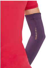 Tommie Copper Girls Core Full Arm Sleeve, Shadow Purple , Size: Large – New