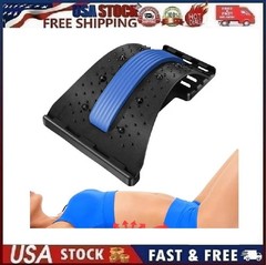 4 Level Back Stretcher, Adjustable Lumbar Support Board & Back Cracker, Low Back