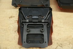 ORANGE Front & Rear Covers Shrouds for Quantum Edge 3 STRETTO Power Chairs