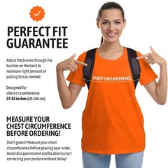 Posture Corrector for Men and Women, Bodywellness Fix Upper Back Brace for Cl…