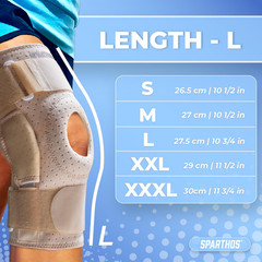 Knee Brace – Heavy-Duty Hinged Support for ACL, MCL, Meniscus Tear